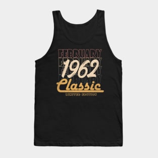 february 1962 birthday Tank Top